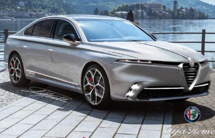 Nuova Alfa Romeo 6C 2023, il Rendering della nuova 166