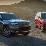 All-new 2021 Jeep® Grand Cherokee L Summit Reserve (left) and A