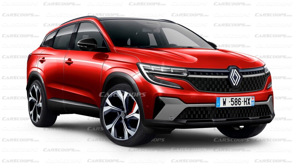 Nuova Renault Kadjar 2023, il Rendering in Anteprima
