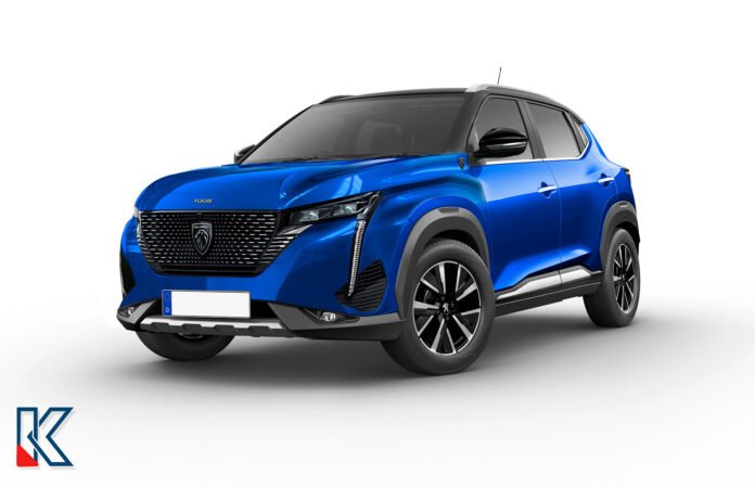 Nuova Peugeot 1008 2023: sarà elettrico e-1008 [Rendering]