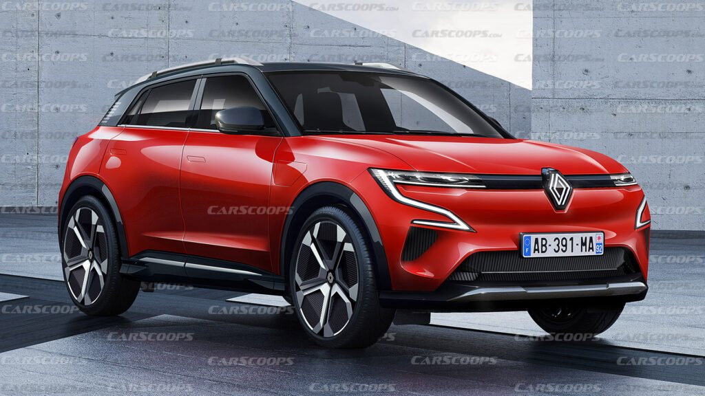 Nuova Renault Scenic 2023: il crossover elettrico Rendering