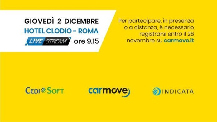 Carmove ti invita a Carmovents: il 2 dicembre a Roma Carmove ti invita a Carmovents: il 2 dicembre a Roma