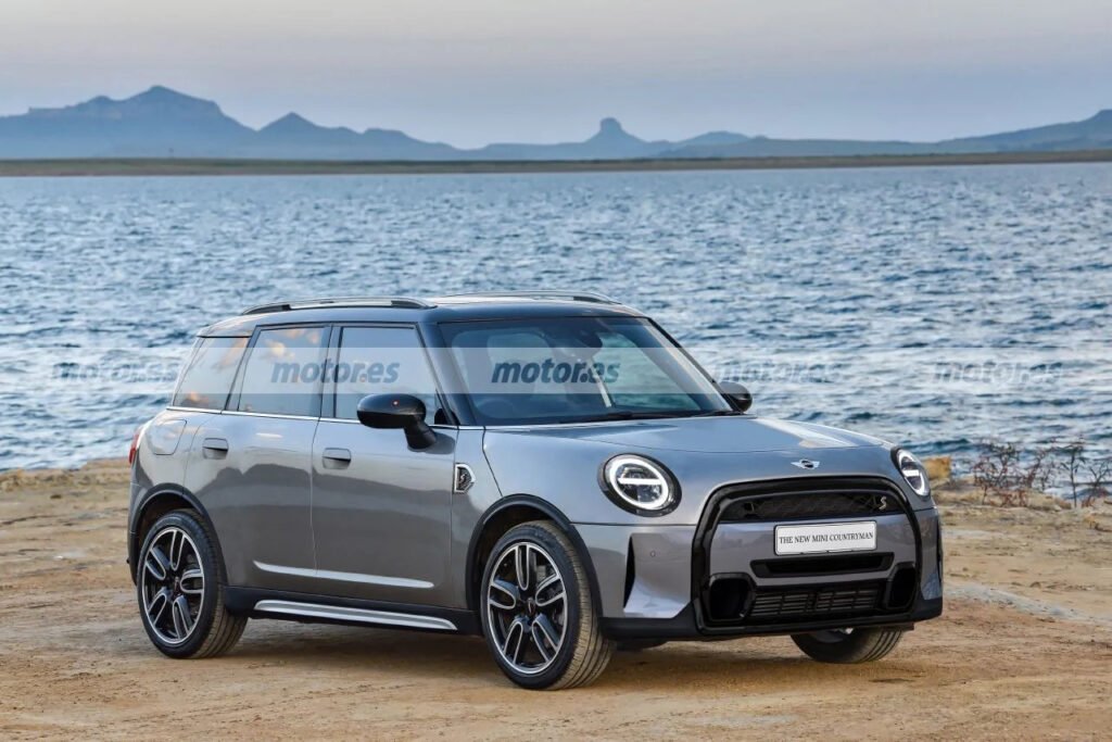 Nuova MINI Countryman 2023: il SUV elettrico Rendering