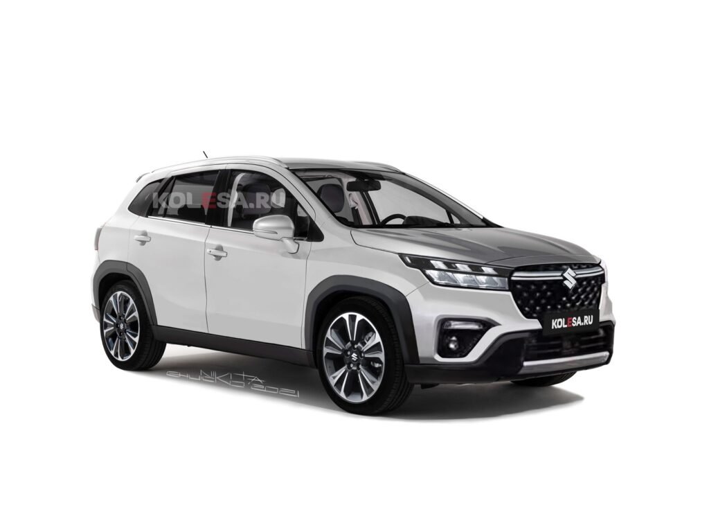 Nuova Suzuki S-Cross 2022: il Rendering definitivo