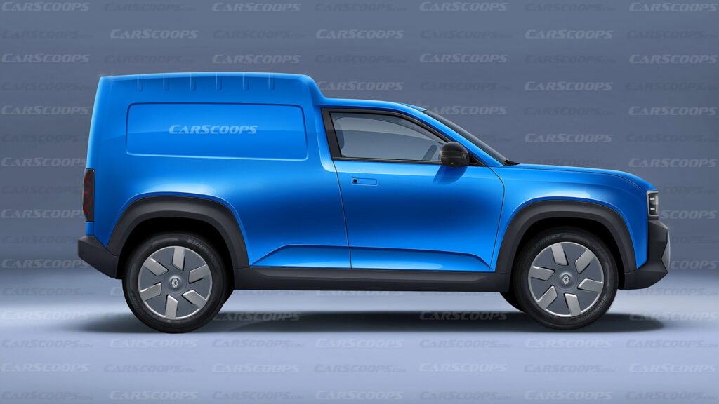 Nuova Renault 5 VAN 2023: diventa elettrica in Rendering