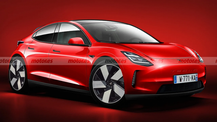 Nuova Tesla Model 2 2023: Rendering della Low Cost