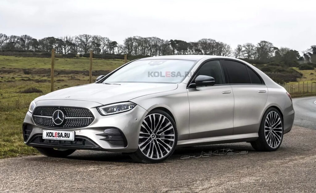 Nuova Mercedes-Benz Classe E 2023: Rendering in Anteprima