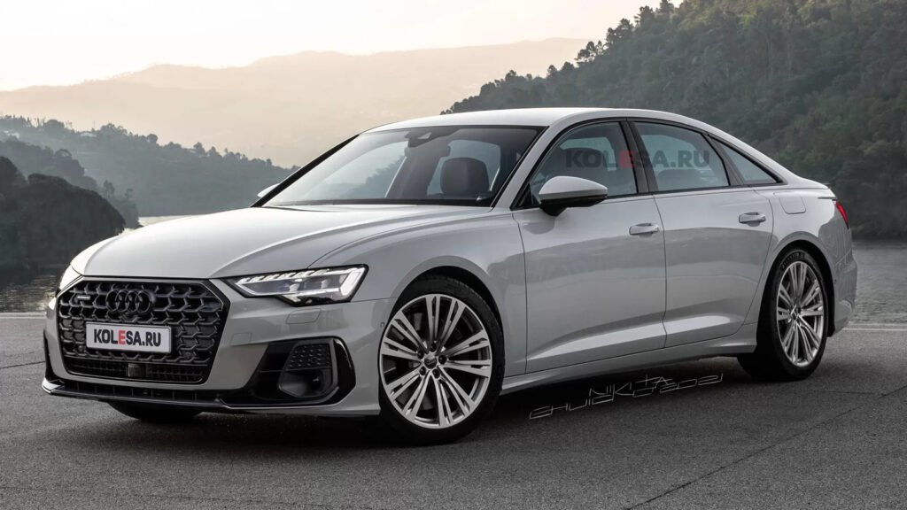 Nuova Audi A6 2023: il Restyling in Anteprima rendering