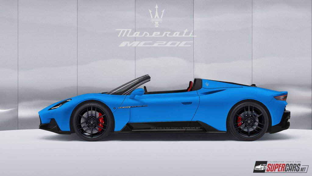 Nuova Maserati MC20C 2022: Rendering e Anticipazioni