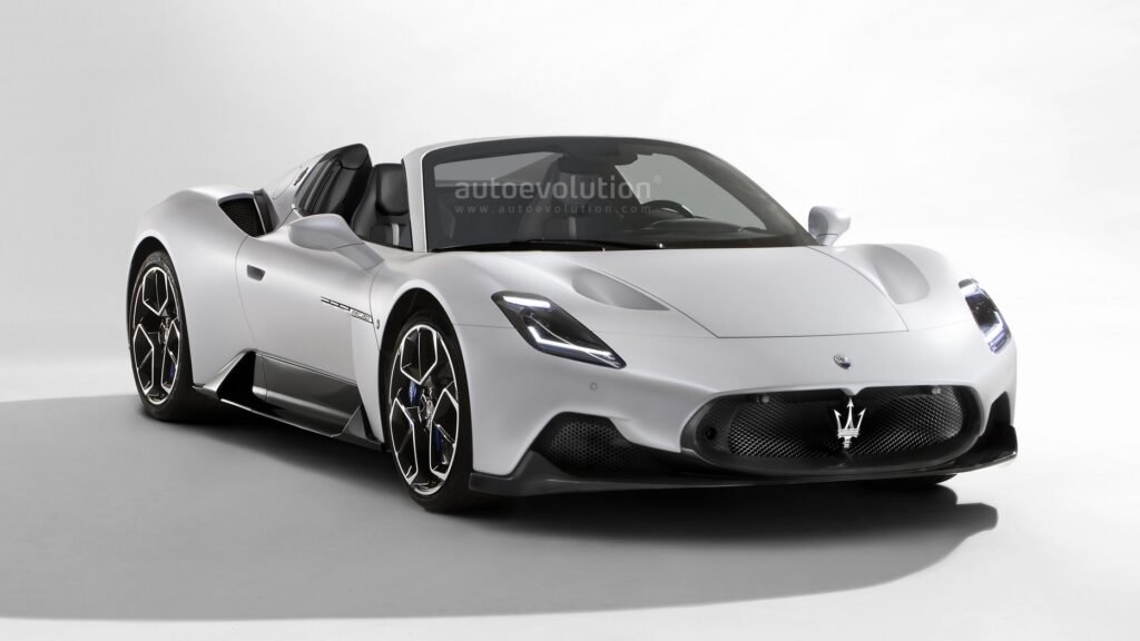 Nuova Maserati MC20 Cabrio 2022: Rendering e Anteprima