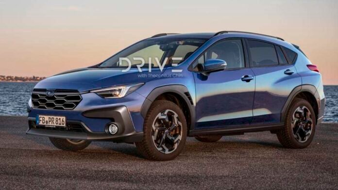 Nuova Subaru XV 2022: il Rendering del crossover