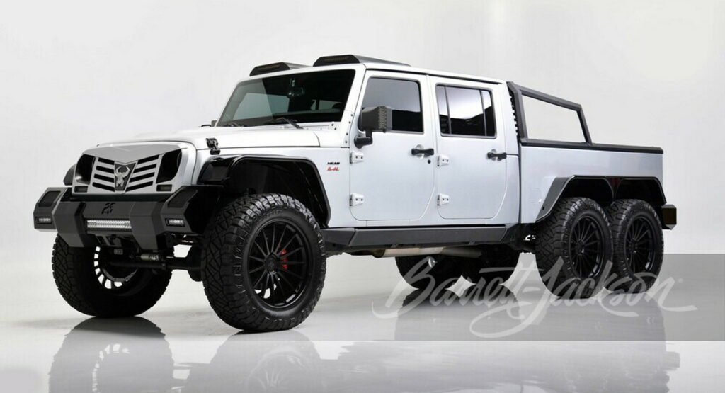 Jeep Wrangler 6X6 eclissa il Gladiator