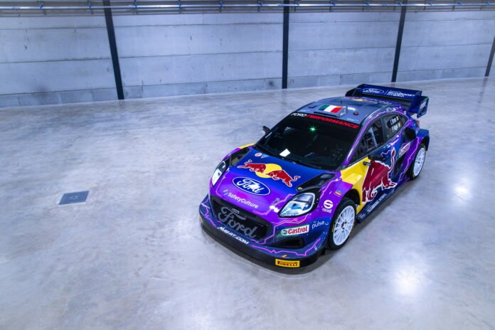 Nuova Ford Puma Rally1 al WRC 2022