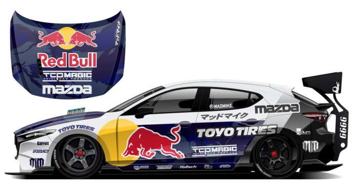 Una Mazda3 da 1000 CV al Pikes Peak Hill Climb