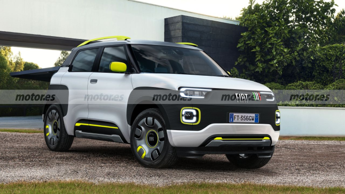 Nuova Fiat Panda 4X4 2023: Rendering senza veli Nuova Fiat Panda 4X4 2023: Rendering senza veli