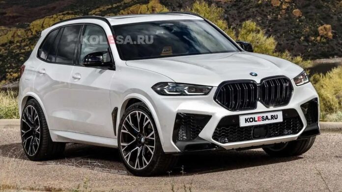 BMW X5 M 2023: Rendering e Anteprima