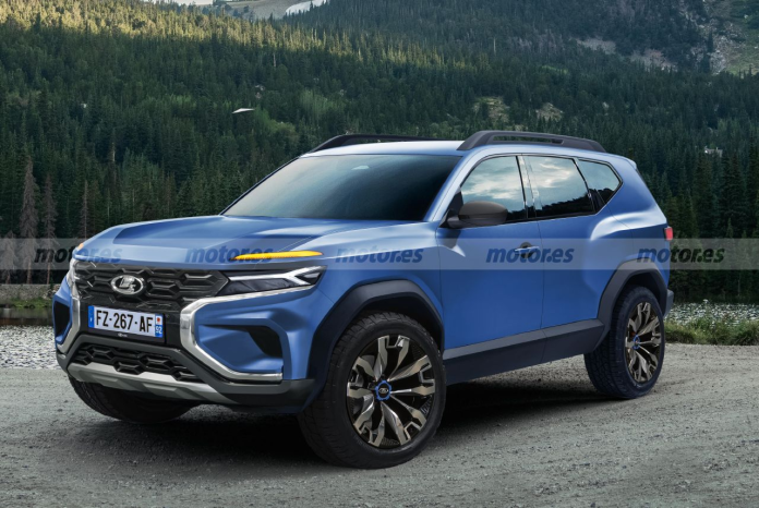 Nuova Lada Niva 2023: rendering su base Dacia Duster