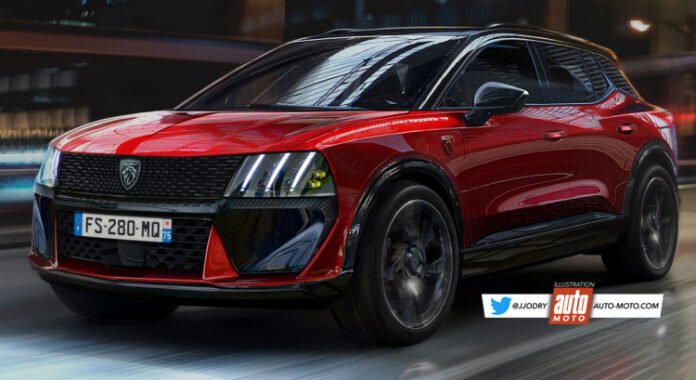 Nuova Peugeot 3008 2023: Anteprima Rendering