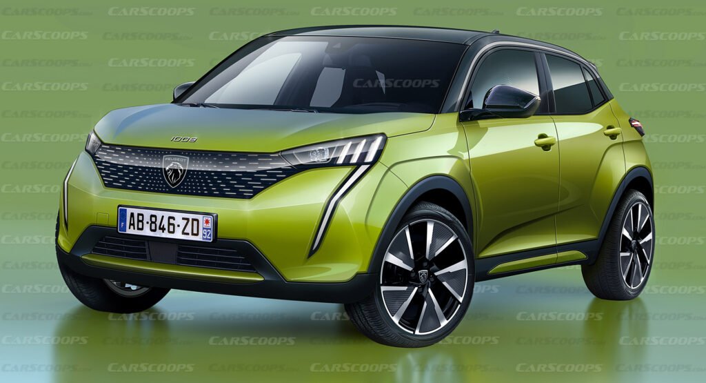 Nuova Peugeot 1008 2024: Anteprima Rendering