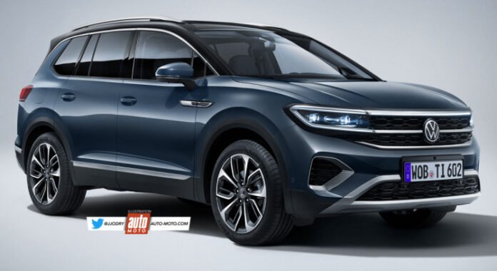 Nuova Volkswagen Tiguan 2023: Rendering in Anteprima
