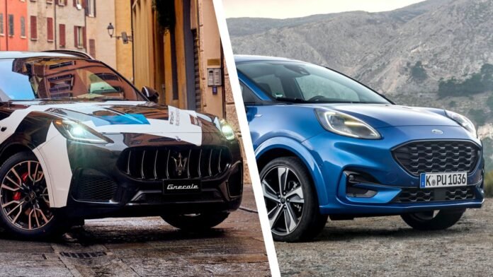 Nuova Maserati Grecale copia la Ford Puma?