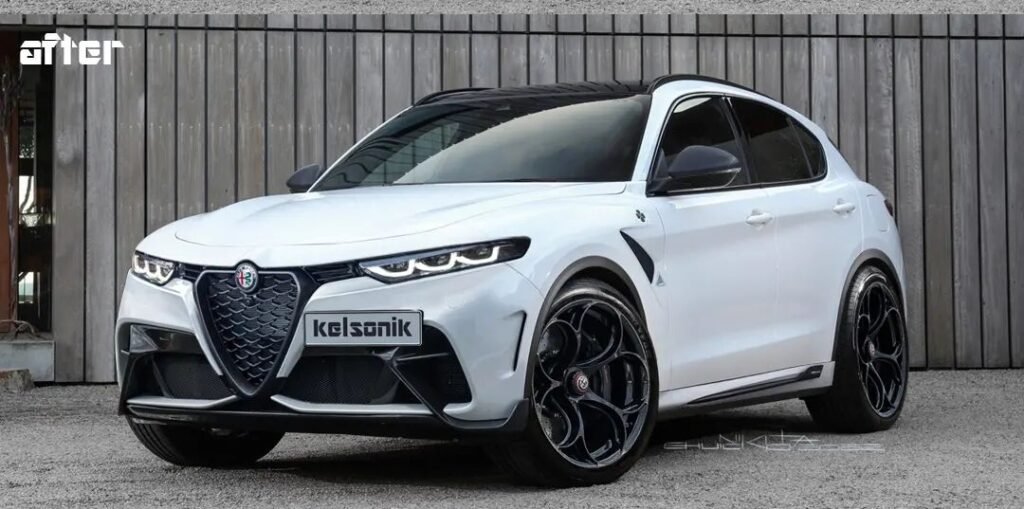 Nuova Alfa Romeo Stelvio 2023: il Restyling nel Rendering