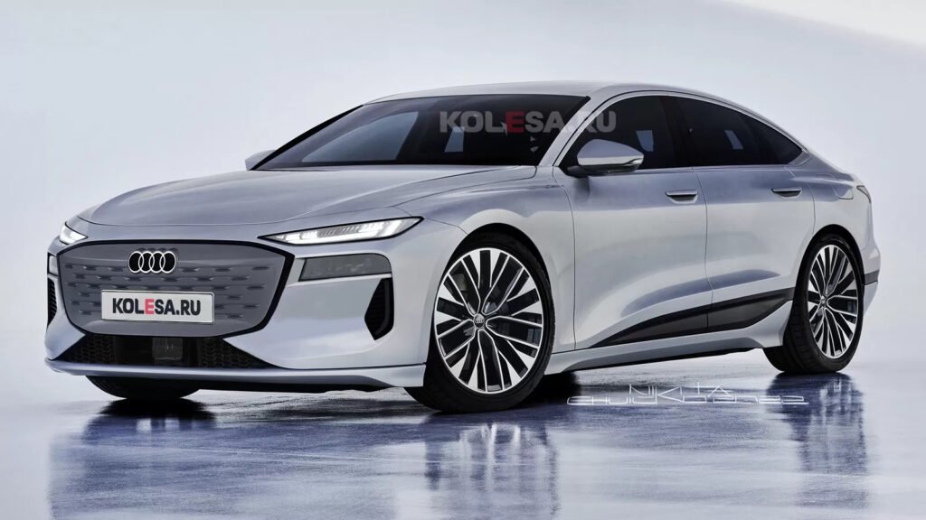 Nuova Audi A6 e-tron 2023: Rendering e Anteprima