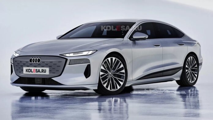Nuova Audi A6 e-tron 2023: Rendering e Anteprima
