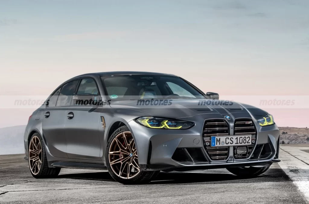 Nuova BMW M3 CS 2023: Anteprima Rendering