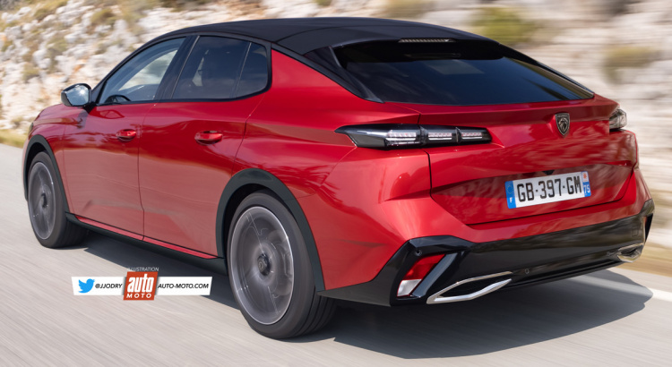 Nuova Peugeot 408 203: la 308 diventa Crossover
