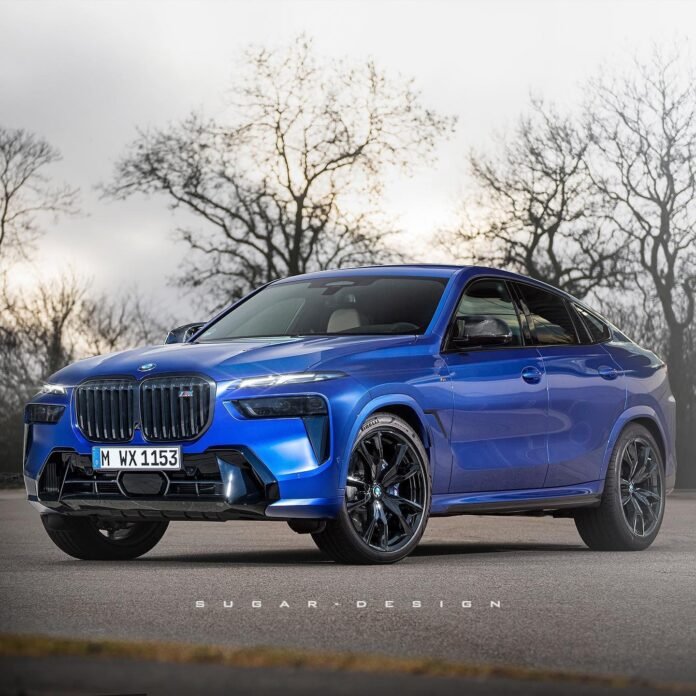 Nuova BMW X6 2023: Rendering in Anteprima