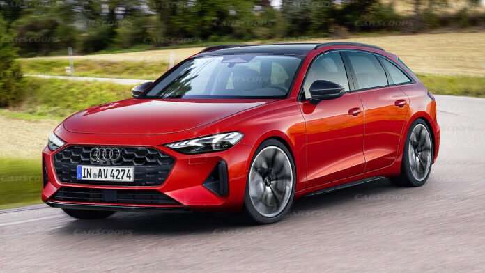 Audi-A4-Avant-Carscoops-Rendering
