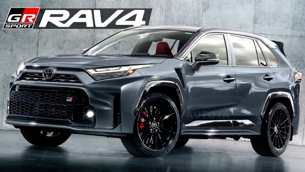 Nuovo Toyota RAV4 GR 2023: Rendering e Anteprima