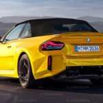 BMW-M2-Cabriolet-Rear-Yellow-CarScoops
