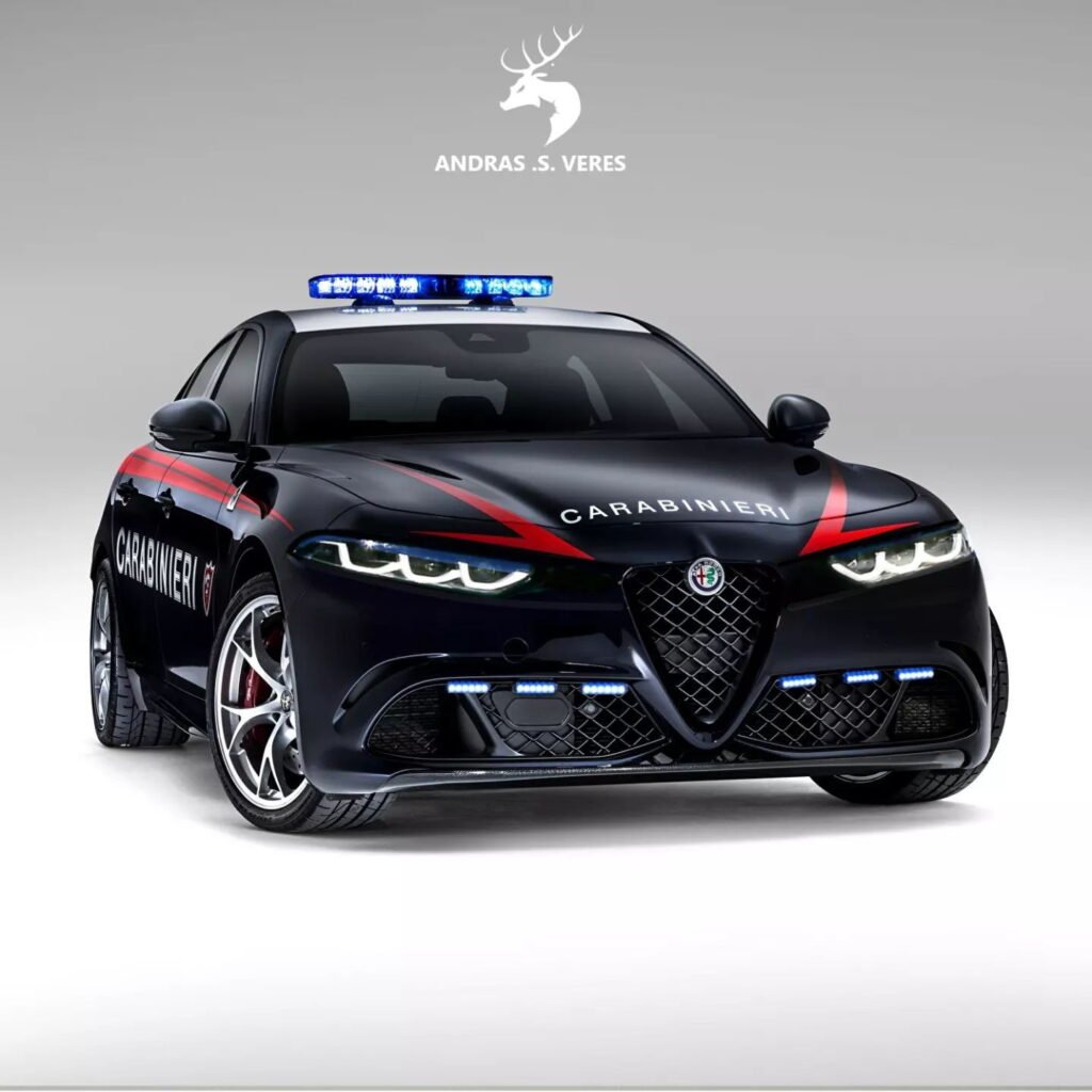 Alfa Romeo Giulia 2022: Restyling nei Carabinieri
