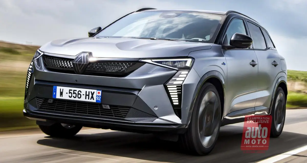 Nuova Renault Austral 2025 Restyling in Rendering Autoprove.it